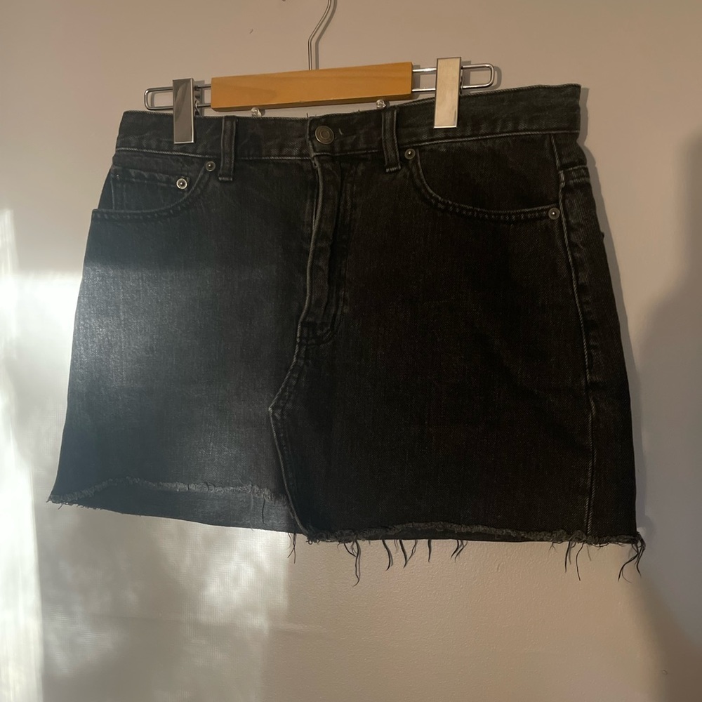 Aritzia Jean skirt